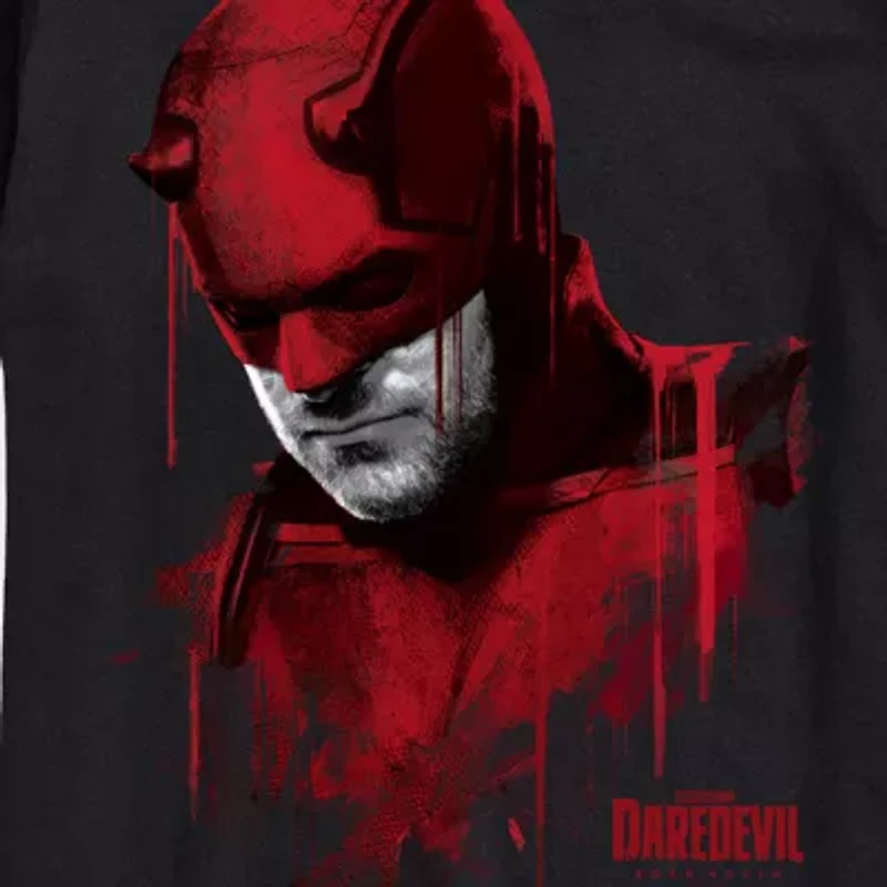 Novelty Mens Crew Neck Short Sleeve Regular Fit Marvel Graphic T-Shirt