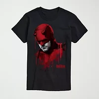 Novelty Mens Crew Neck Short Sleeve Regular Fit Marvel Graphic T-Shirt