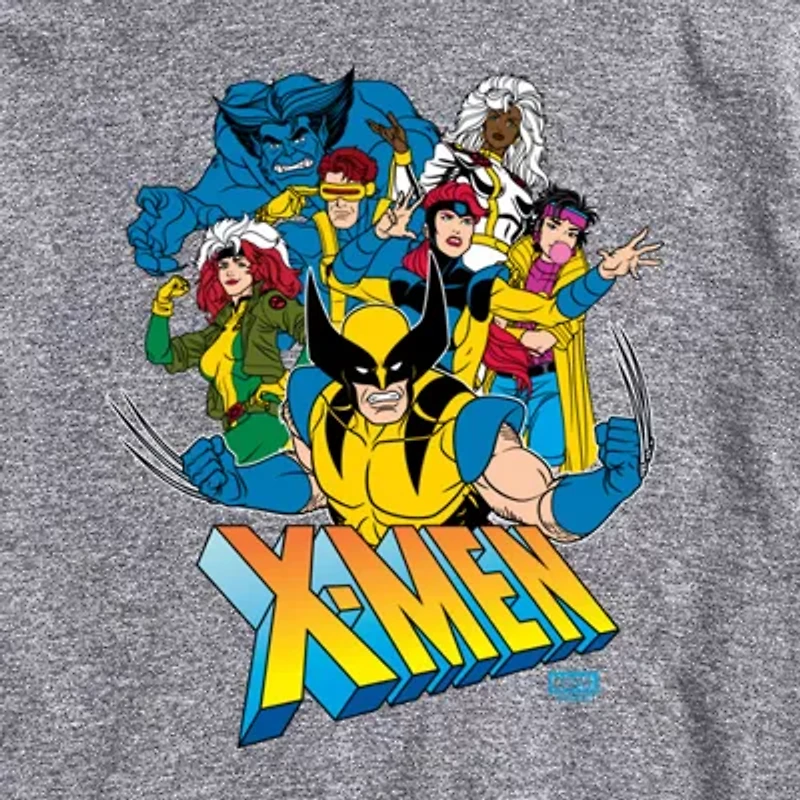 Novelty Mens Crew Neck Short Sleeve Regular Fit Marvel Graphic T-Shirt