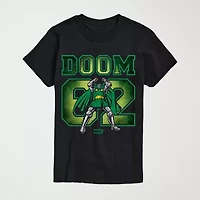 Novelty Mens Crew Neck Short Sleeve Regular Fit Marvel Graphic T-Shirt