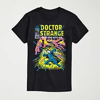 Novelty Mens Crew Neck Short Sleeve Regular Fit Marvel Graphic T-Shirt