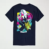 Novelty Mens Crew Neck Short Sleeve Regular Fit Marvel Graphic T-Shirt