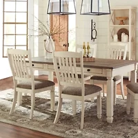 Signature Design by Ashley® Roanoke 5-Piece Rectangular Dining Set