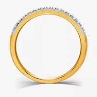 I Said Yes (H-I / I1) Womens 1 CT. T.W. Lab Grown White Diamond Sterling Silver or 14K Gold Over Round Cushion Side Stone Halo Bridal Set