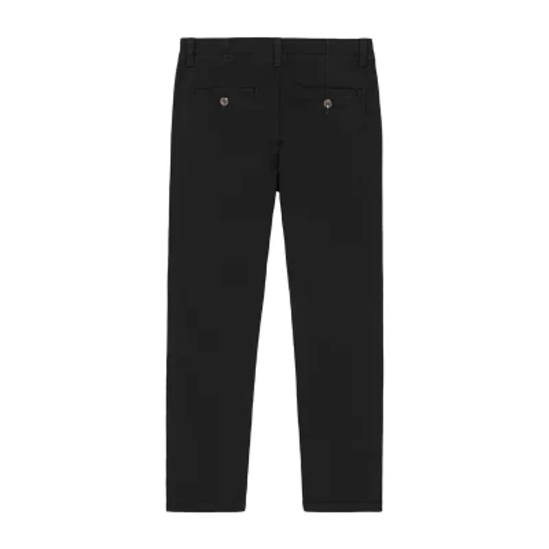 IZOD Little & Big Kid Boys Straight Regular Fit Flat Front Pant