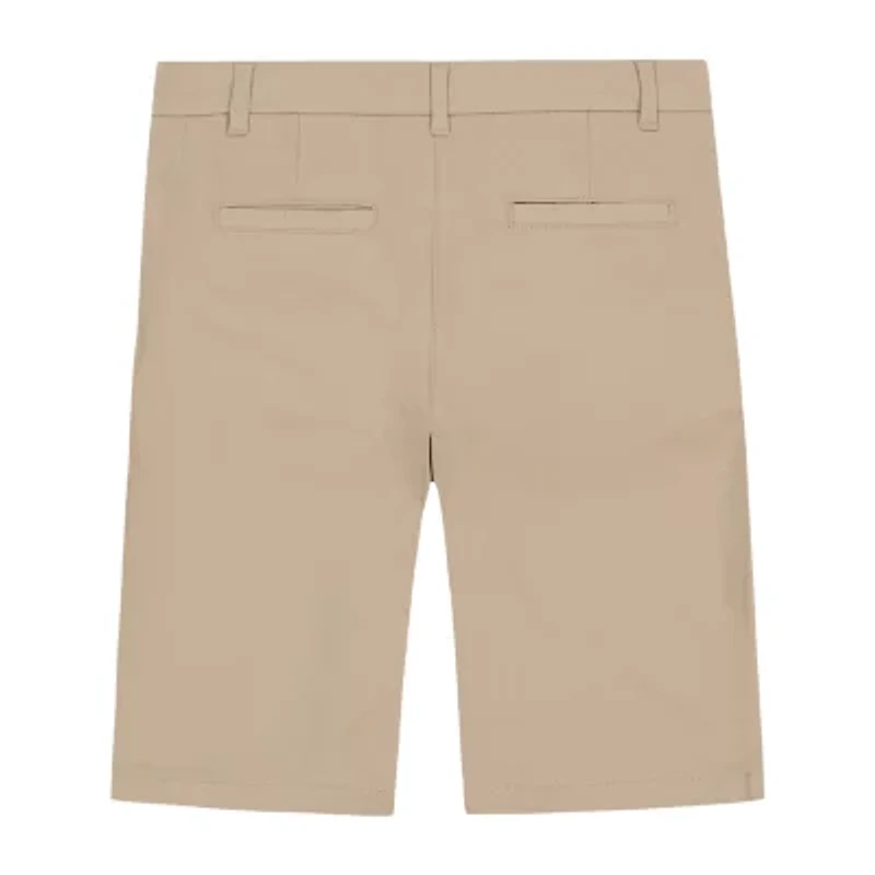 IZOD Little & Big Kid Girls Stretch Fabric Adjustable Waist Bermuda Short