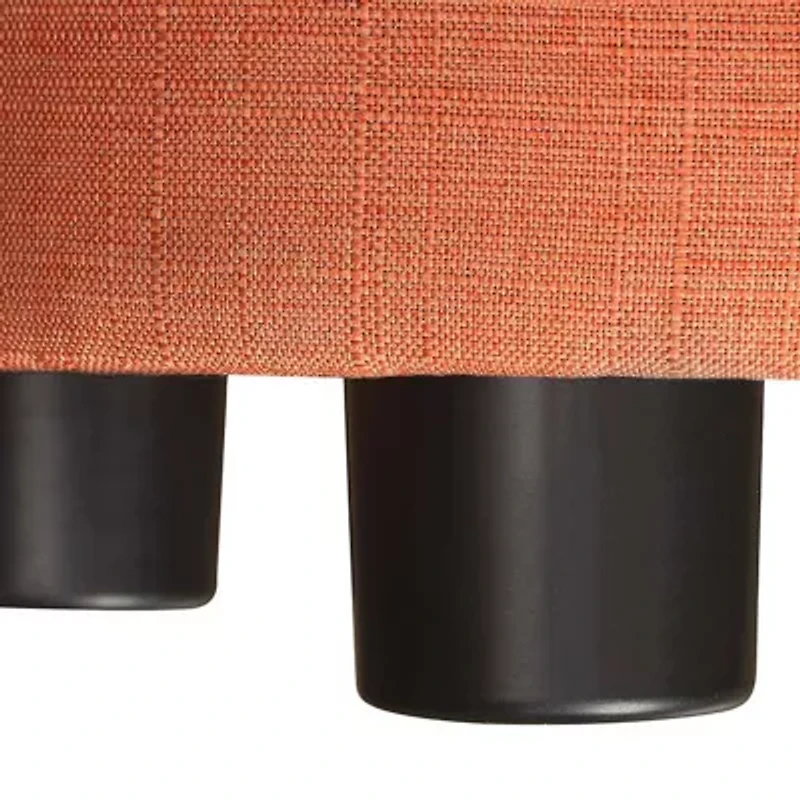 Designs4Comfort Round Storage Ottoman