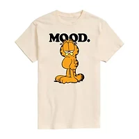 Mens Short Sleeve Garfield Graphic T-Shirt