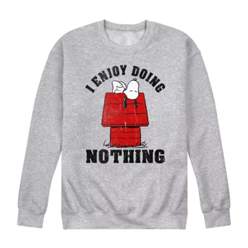 Mens Long Sleeve Peanuts Sweatshirt