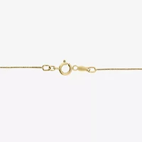 (G / Si2) Womens 1/2 CT. T.W. Lab Grown White Diamond 10K Gold 18 Inch Pendant Necklace
