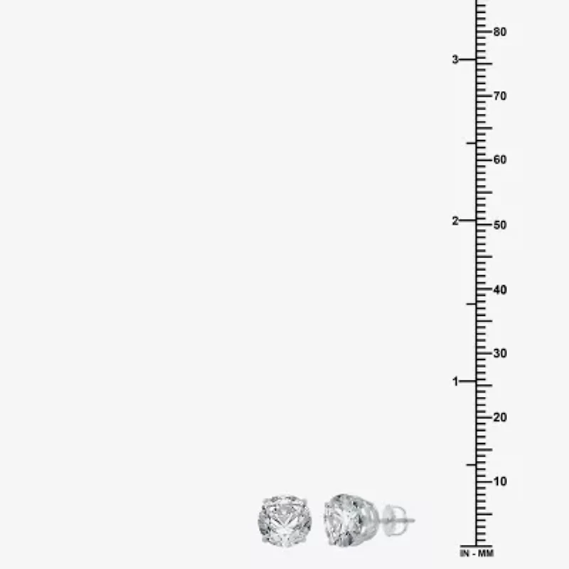 Ever Star 3 CT. T.W. Lab-Grown (G / Si2-I1) Diamond 14K Gold Round Stud Earrings