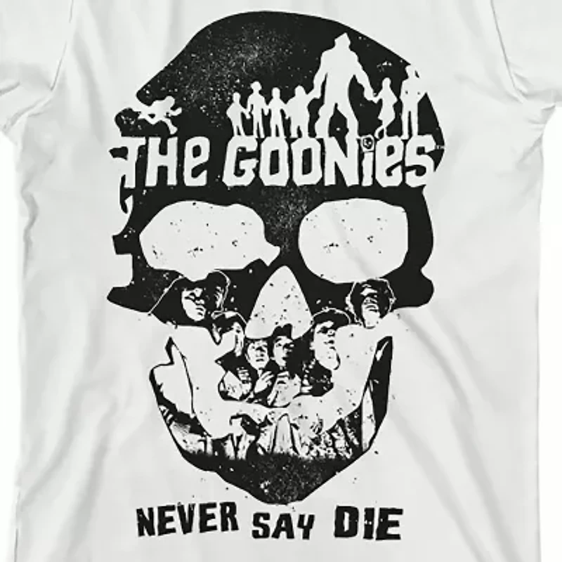 Goonies Little & Big Kid Boys Crew Neck Short Sleeve Regular Fit Graphic T-Shirt