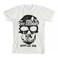 Goonies Little & Big Kid Boys Crew Neck Short Sleeve Regular Fit Graphic T-Shirt