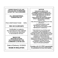 Senna Upholstered Rectangle Bed