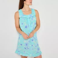 Adonna Womens Scoop Neck Short Sleeve Nightgown