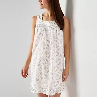 Adonna Womens Scoop Neck Short Sleeve Nightgown