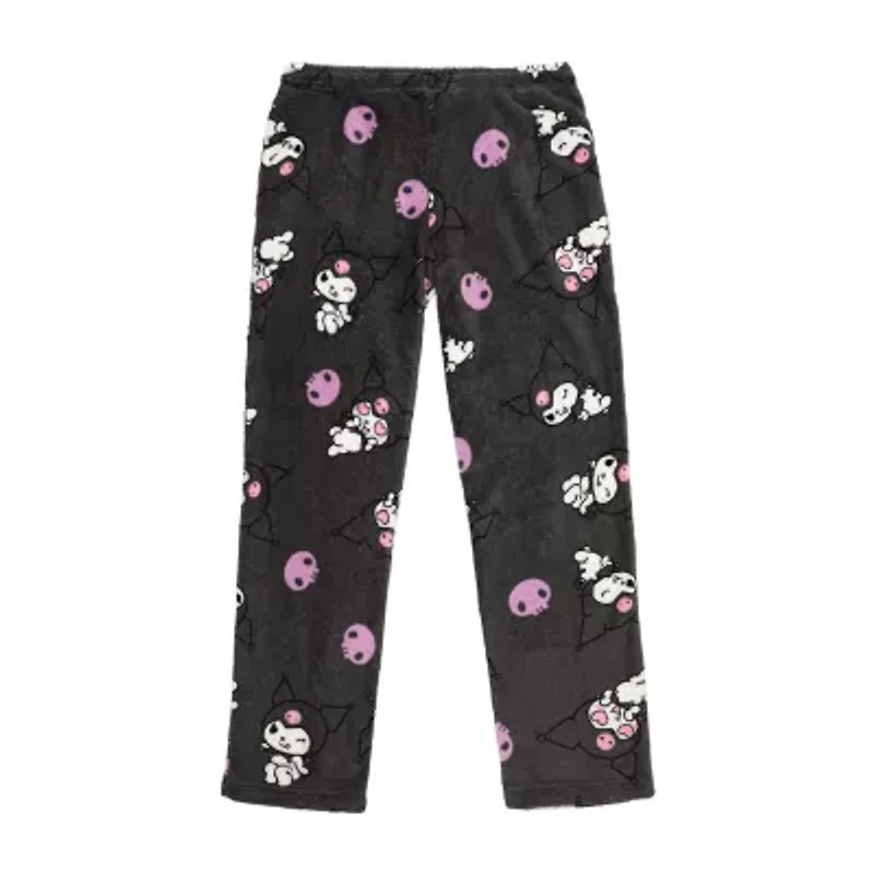 Womens Kuromi Plush 1 Pair Pajama Pants