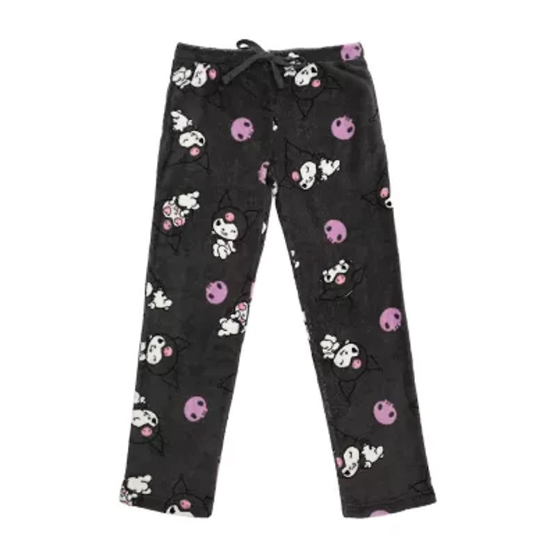 Womens Kuromi Plush 1 Pair Pajama Pants