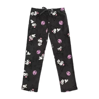 Womens Kuromi Plush 1 Pair Pajama Pants