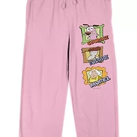 Womens Plush 1 Pair Pajama Pants