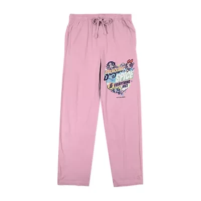 Womens Powerpuff Girls Plush Pajama Pants