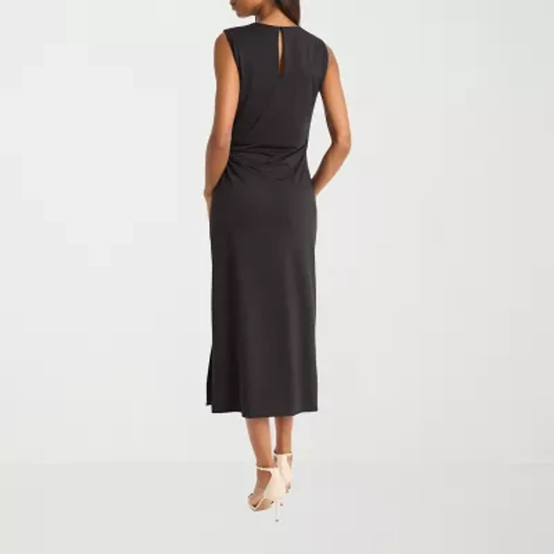 Clover And Sloane Womens Sleeveless Maxi Dress