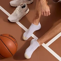 Gold Toe Heel Tab Mens Multi-Pack 6 Pair No Show Socks