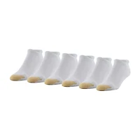 Gold Toe Heel Tab Mens Multi-Pack 6 Pair No Show Socks