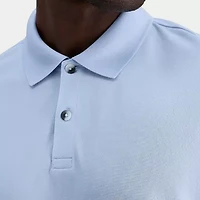 Haggar Pique Mens Regular Fit Short Sleeve Polo Shirt