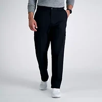 Haggar Stretch Comfort Cargo Mens Fabric Classic Fit Pant