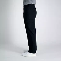 Haggar Stretch Comfort Cargo Mens Fabric Classic Fit Pant