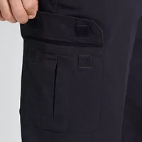 Haggar Stretch Comfort Cargo Mens Fabric Classic Fit Pant
