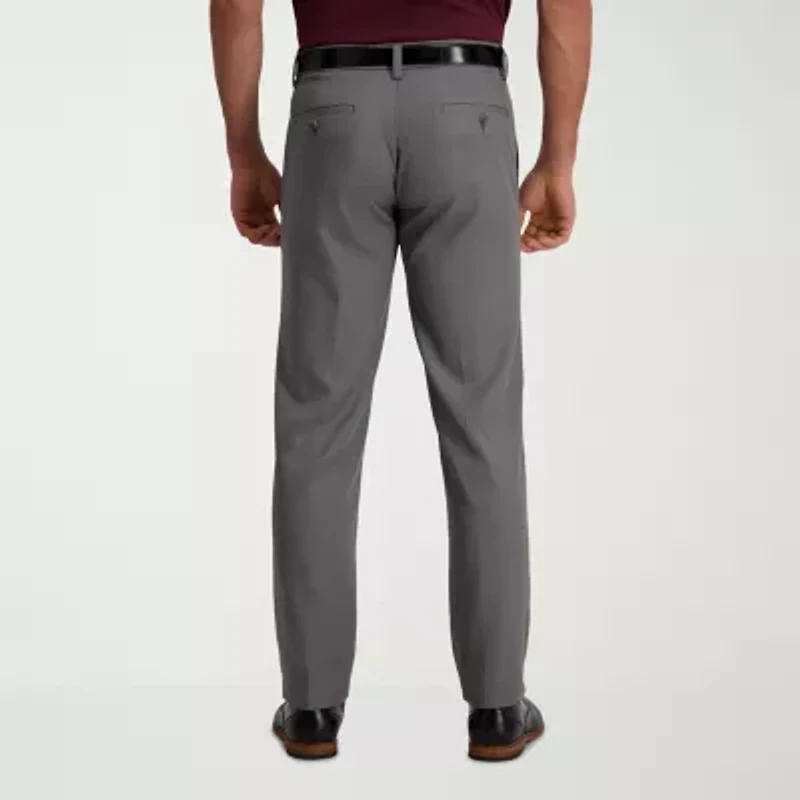 Haggar Cool 18 Pro Mens Straight Fit Flat Front Pant