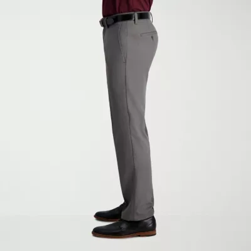 Haggar Cool 18 Pro Mens Straight Fit Flat Front Pant