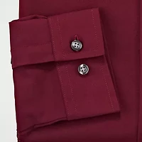 J. Ferrar 360 Stretch Performance Mens Slim Fit Fabric Long Sleeve Dress Shirt