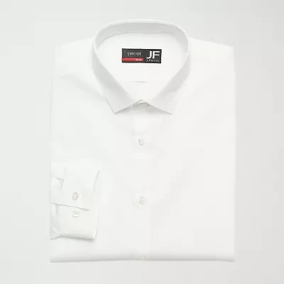 J. Ferrar Slim Ultra Comfort Mens Fit Easy Care Stretch Fabric Long Sleeve Dress Shirt
