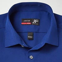 J. Ferrar 360 Stretch Performance Mens Slim Fit Fabric Long Sleeve Dress Shirt