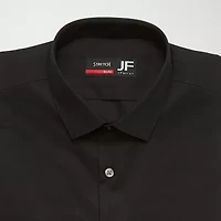 J. Ferrar Slim Ultra Comfort Mens Fit Easy Care Stretch Fabric Long Sleeve Dress Shirt