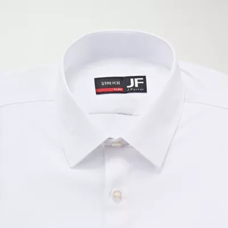 J. Ferrar Super Slim 360 Stretch Performance Mens Super Slim Fit Stretch Fabric Long Sleeve Dress Shirt