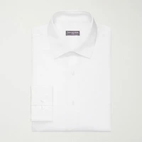 Van Heusen Ultra Flex Mens Regular Fit Wrinkle Free Long Sleeve Dress Shirt