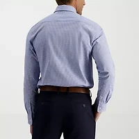 Haggar Mens Slim Fit Long Sleeve Dress Shirt