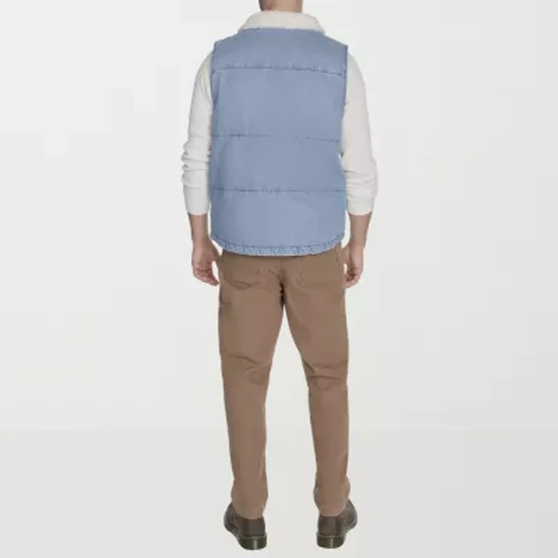 Levi's Mens Denim Midweight Quilted Vest