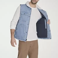 Levi's Mens Denim Midweight Quilted Vest