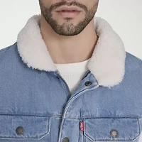 Levi's Mens Denim Midweight Quilted Vest