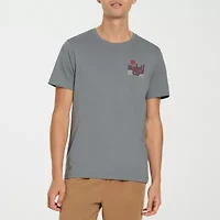 Hurley Mens Crew Neck Short Sleeve Regular Fit Graphic T-Shirt