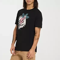 Hurley Mens Crew Neck Short Sleeve Regular Fit Graphic T-Shirt