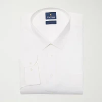 Stafford Big and Tall Smart Tech Mens Regular Fit Stretch Fabric Wrinkle Free Long Sleeve Dress Shirt