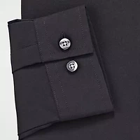 J. Ferrar Mens Big & Tall 360 Stretch Regular Fit Easy Care Fabric Long Sleeve Dress Shirt