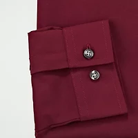 J. Ferrar Mens Big & Tall 360 Stretch Regular Fit Easy Care Fabric Long Sleeve Dress Shirt