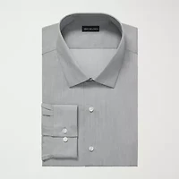 Van Heusen Comfort Performance Big And Tall Mens Regular Fit Stretch Fabric Wrinkle Free Long Sleeve Dress Shirt